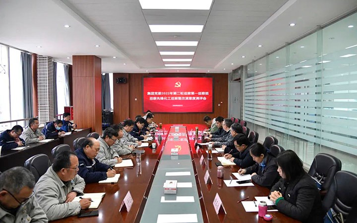 云煤（CA88）集团党委巡察办到前锋化工公司督导查抄巡察整改工作