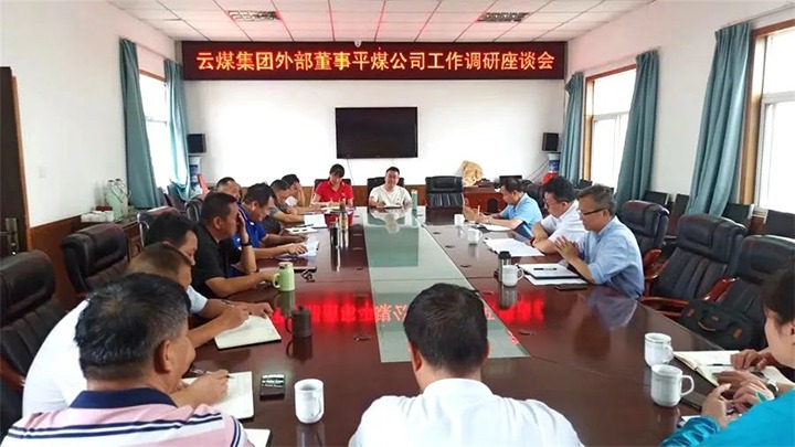 【主题教育】云煤（CA88）集团专职表部董事寸延峰一行到一平浪煤矿发展主题教育调研