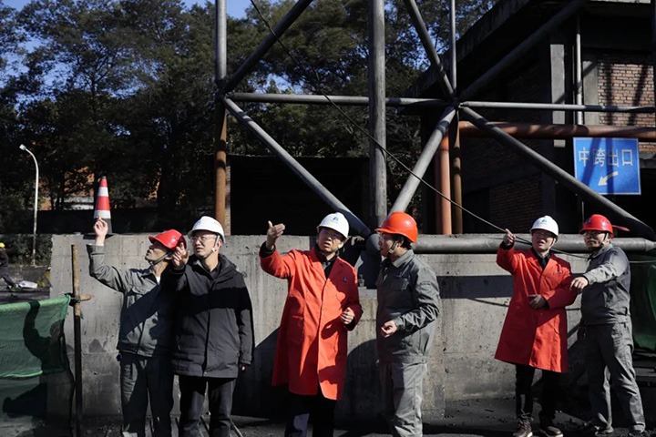 【聚焦云煤】云煤（CA88）集团党委副书记、副董事长、总经理高建嵩一行到曲煤焦化公司发展调研