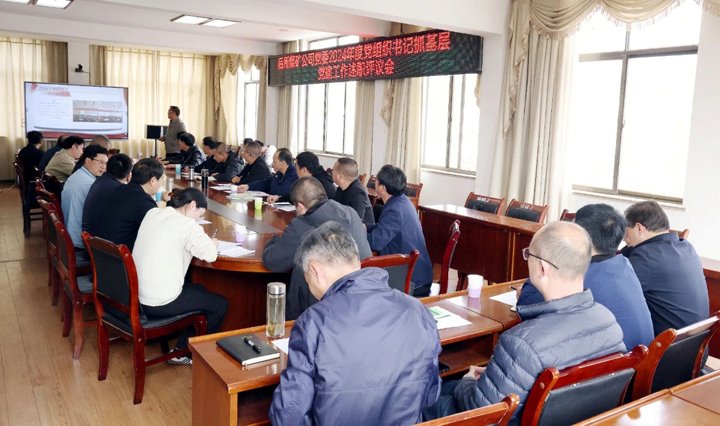 以“述”亮绩，以“评”促干│后所煤矿公司党委召开2024年度党组织书记抓基层党建工作述职评议查核会